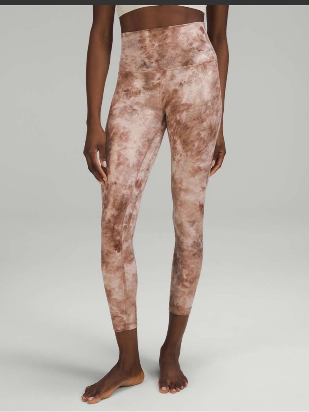 Lululemon  Align high -rise pant 25 shine size 4